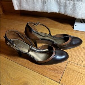 East 5th Dark Brown Women's Heels
